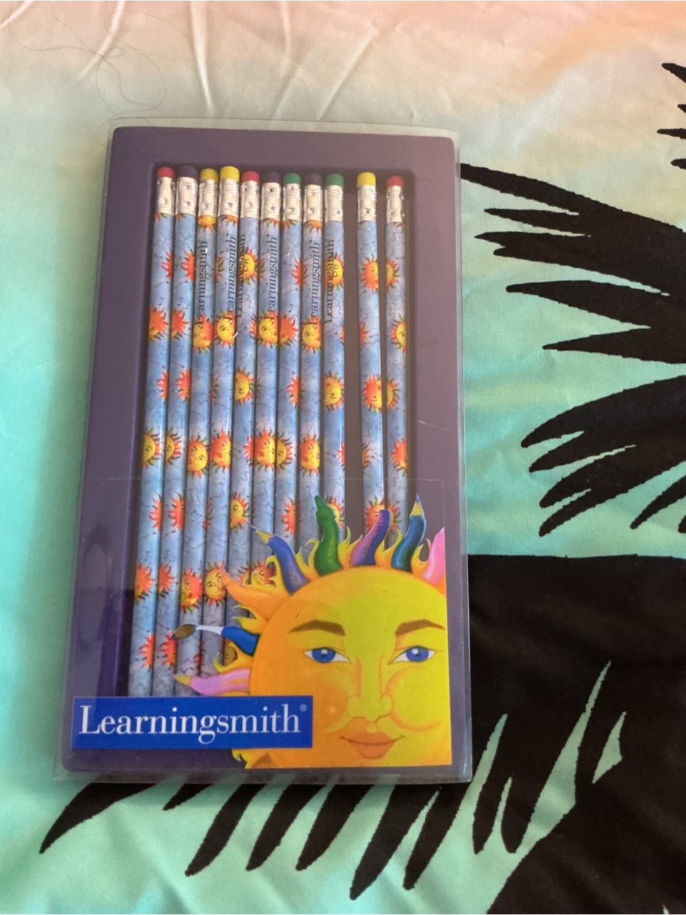 Vintage Learningsmith Sunshine Sun Pencils 11 Eleven Pack